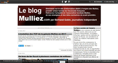 Desktop Screenshot of leblogmulliez.com